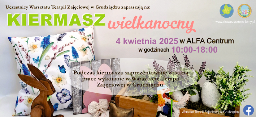 Kiermasz Wielkanocny wtz grafika 872×400